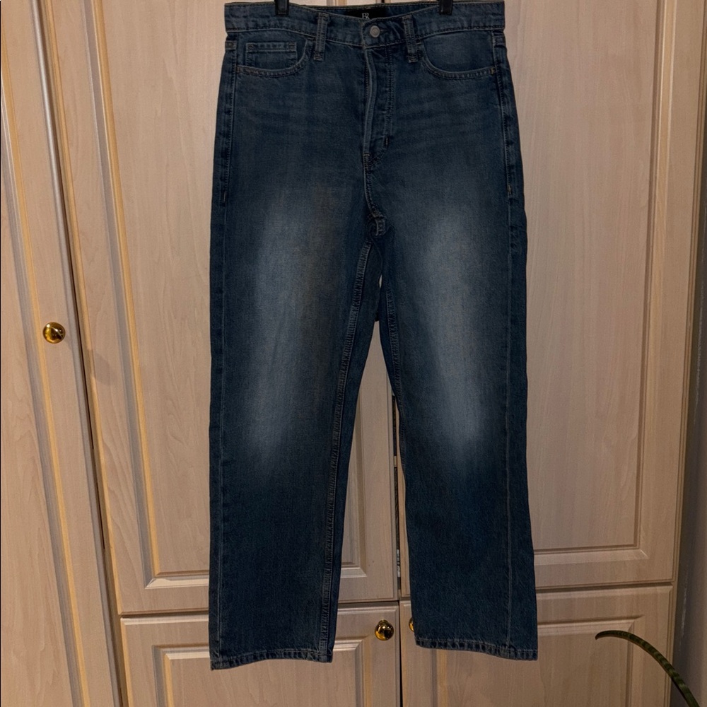 Banana Republic NWT Petite Blue wide leg Jeans. - Picture 8 of 14